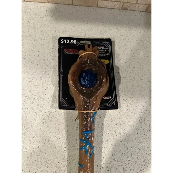 Dungeons & Dragons Simon's Magical Staff Exclusive Halloween Costume Accessory, - Picture 3 of 4